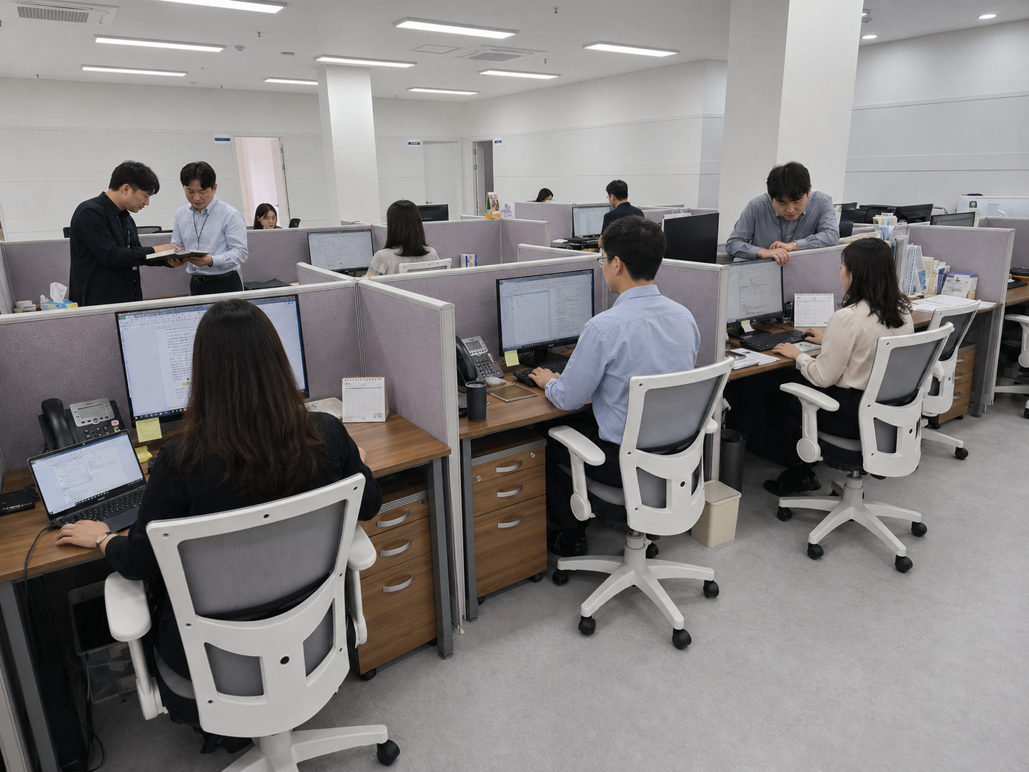 에버브릿지 운영 사무공간